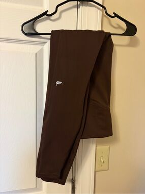 Fabletics Dark Brown High-Waist Leggings